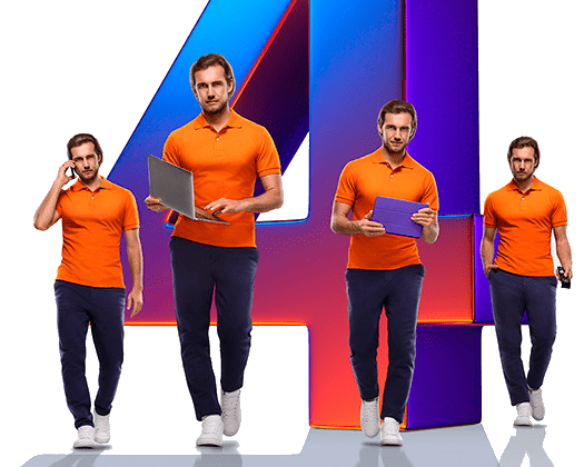 Великолепная четверка Ростелеком в&nbsp;деревня Кинтереп (Новосибирская область)